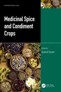 Medicinal Spice and Condiment Crops_cover