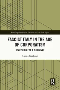 Fascist Italy in the Age of Corporatism_cover