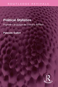 Political Stylistics_cover