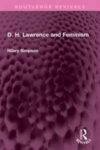 D. H. Lawrence and Feminism_cover