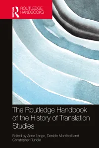 The Routledge Handbook of the History of Translation Studies_cover