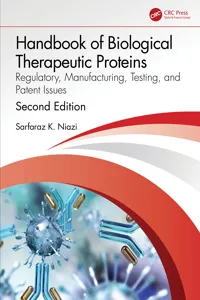 Handbook of Biological Therapeutic Proteins_cover
