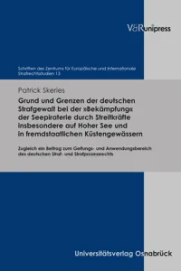 Schriften des Zentrums für Europäische und Internationale Strafrechtsstudien._cover