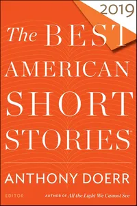 The Best American Short Stories 2019_cover