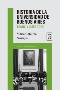 Historia de la Universidad de Buenos Aires: 1983-2021_cover