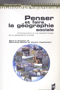 Penser et faire la géographie sociale_cover