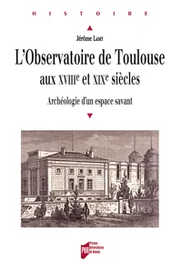L'observatoire de Toulouse aux xviiie et xixe siècles_cover