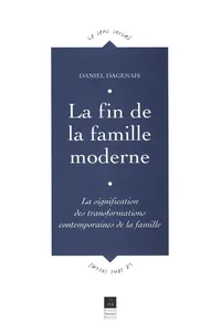 La fin de la famille moderne_cover