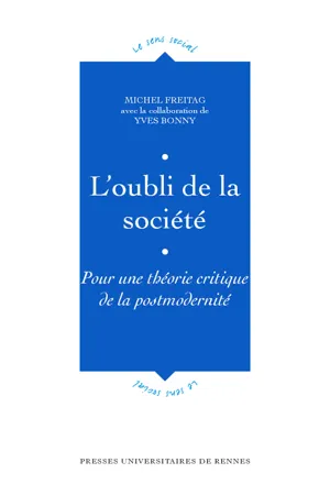 L'oubli de la société