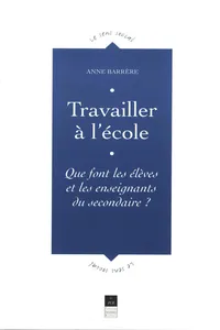 Travailler à l'école_cover