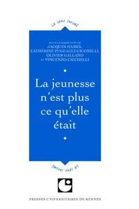 La jeunesse n'est plus ce qu'elle était_cover