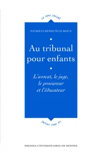 Au tribunal pour enfants_cover