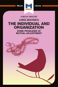 An Analysis of Chris Argyris's Integrating the Individual and the Organization_cover