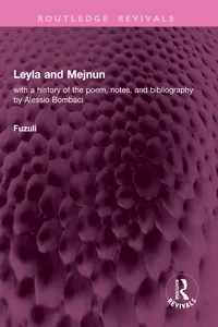 Leyla and Mejnun_cover