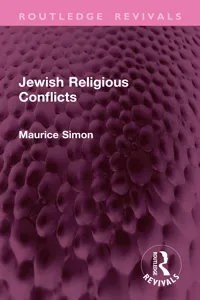 Jewish Religious Conflicts_cover
