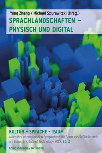 Sprachlandschaften – physisch und digital_cover