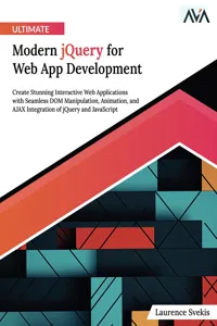 Ultimate Modern jQuery for Web App Development_cover