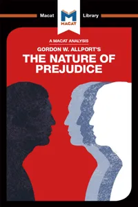 An Analysis of Gordon W. Allport's The Nature of Prejudice_cover