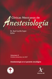 Anestesiología en el paciente oncológico CMA Vol. 06_cover