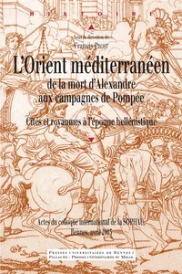 L’Orient méditerranéen de la mort d’Alexandre aux campagnes de Pompée_cover