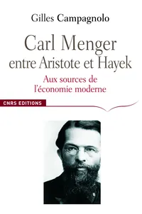 Carl Menger entre Aristote et Hayek_cover