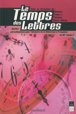 Le temps des lettres