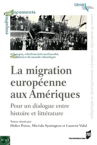 La migration européenne aux Amériques_cover