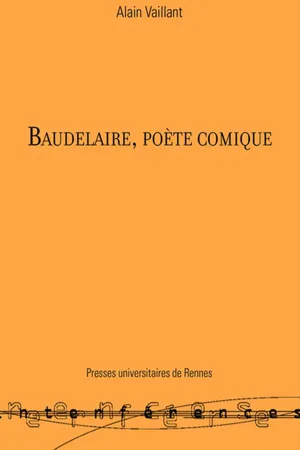 Baudelaire, poète comique