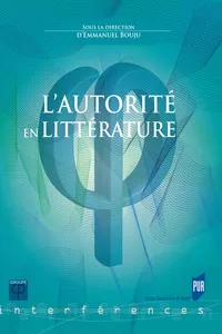 L'autorité en littérature_cover
