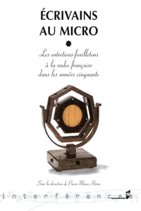 Écrivains au micro_cover