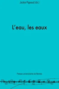 L'eau, les eaux_cover