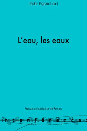 L'eau, les eaux