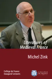 Literatures of Medieval France_cover