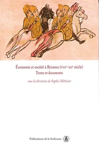Économie et société à Byzance_cover