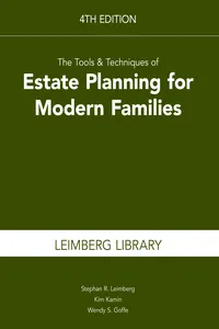 The Tools & Techniques of Estate Planning for Modern Families, 4th Edition_cover