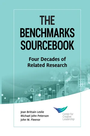 The Benchmarks Sourcebook: Four Decades of Related Research