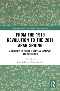 From the 1919 Revolution to the 2011 Arab Spring_cover