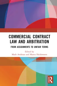 Commercial Contract Law and Arbitration_cover