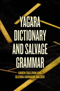 Yagara Dictionary and Salvage Grammar_cover