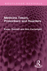 Medicine Takers, Prescribers and Hoarders_cover