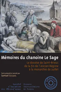 Mémoires du chanoine Le Sage_cover