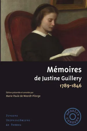 Mémoires de Justine Guillery