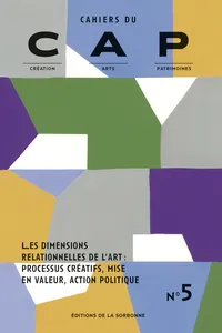 Les dimensions relationnelles de l’art_cover