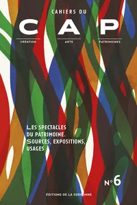 Les spectacles du patrimoine_cover