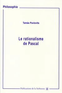 Le rationalisme de Pascal_cover