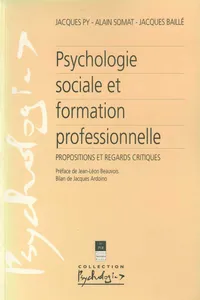 Psychologie sociale et formation professionnelle_cover