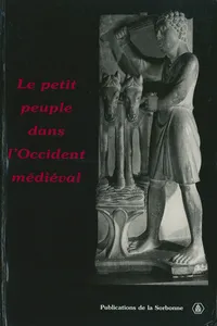 Le petit peuple dans l’Occident médiéval_cover