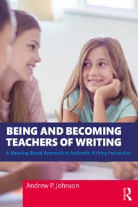 Being and Becoming Teachers of Writing_cover