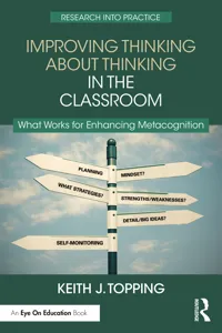 Improving Thinking About Thinking in the Classroom_cover