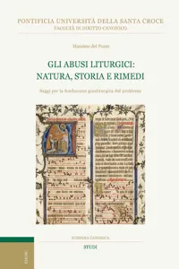 Gli abusi liturgici: natura, storia e rimedi_cover